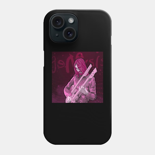 Double guitar // Genesis - Mike Rutherford Phone Case by ErineBoness