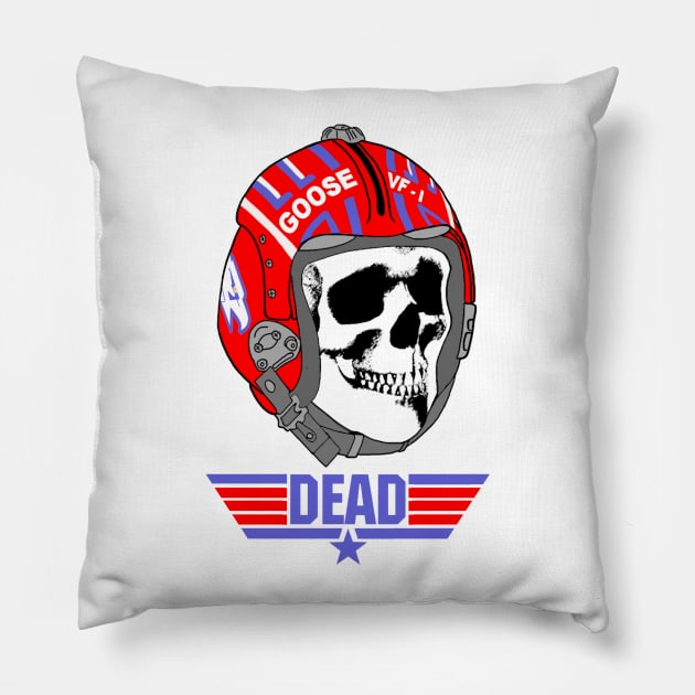 Goose Is Dead Pillow by SKIDVOODOO