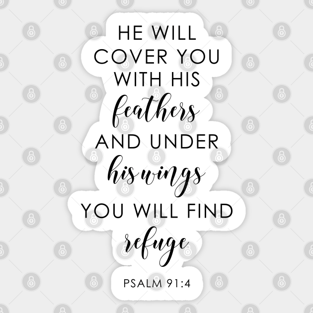 Discover Psalm 91 - Bible - Sticker