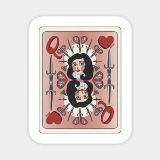 Queen Of Hearts Magnet