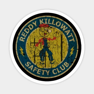 RETRO STYLE - reddy kilowattsafety club 70s Magnet