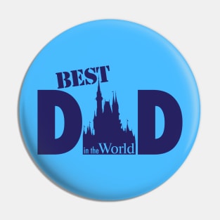 Best Dad in the World Pin