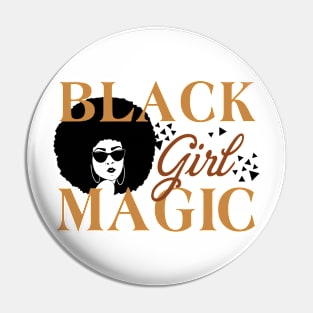 Black Girl Magic, Black History Month, Black Lives Matter, African American History Pin