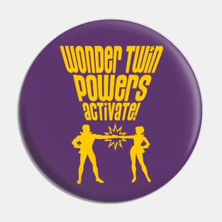 WONDER TWINS - 3.0 Pin