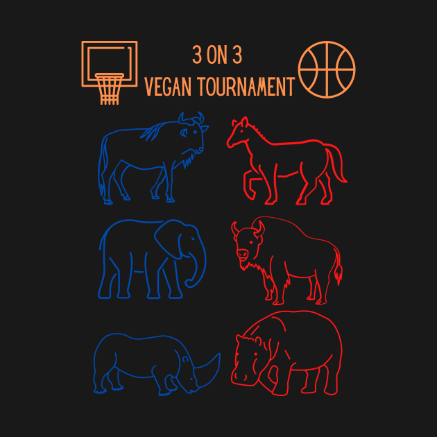 Vegan 3 on 3 Basketball Tournament by Abide the Flow