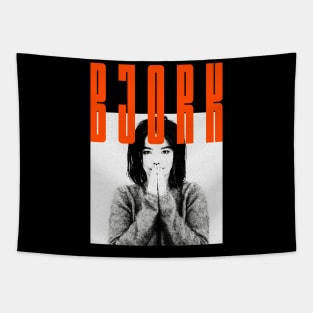 BJORK >> Vintage Fan Artwork Tapestry