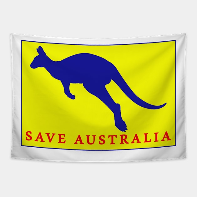 Save Australia Tapestry by psninetynine