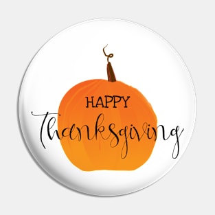 Happy Thanksgiving Pin