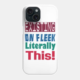 Random Combination of Words.. Phone Case