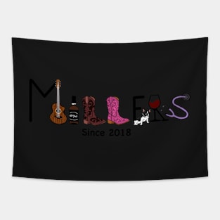 Custom Name Design Tapestry