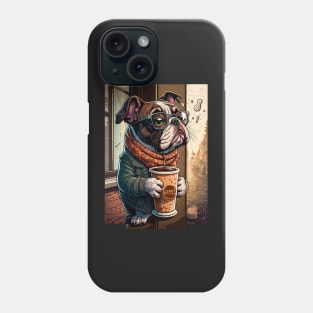 The Great Ramen off Kanagawa Coffee dog Phone Case