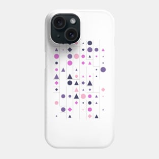 Colourful Geometric Animated Pattern Phone Case