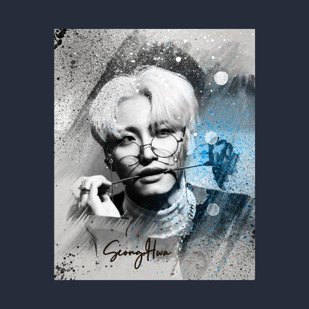 Ateez Seonghwa by GalleryArtField