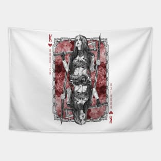 BOUDICA warrior woman Tapestry