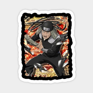 HIRUZEN SARUTOBI MERCH VTG Magnet