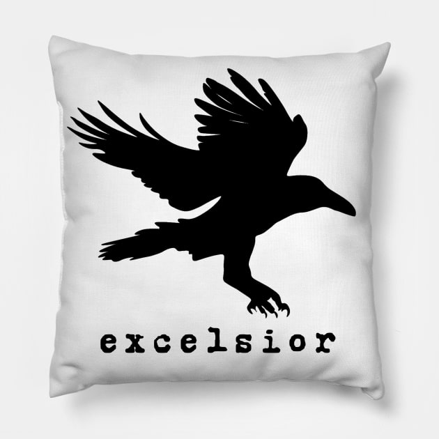 Excelsior Pillow by RockyCreekArt