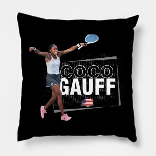 Coco Gauff Pillow