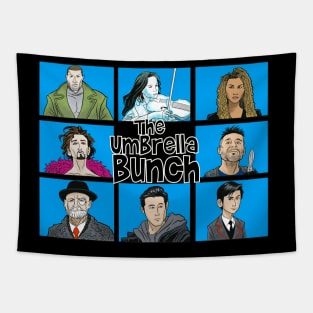 The Umbrella Bunch Tapestry