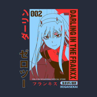 Joyful Gaze - Zero Two T-Shirt