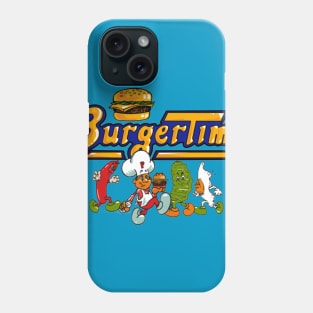 Burger Time Characters Phone Case