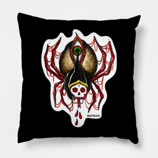 Deathly Spider Pillow