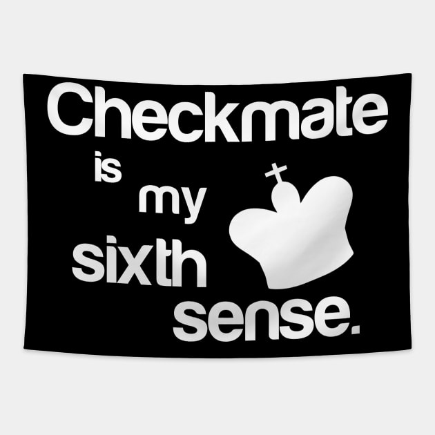 checkmate - chess player Tapestry by SpassmitShirts