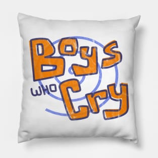 Boys Who Cry Band Pillow