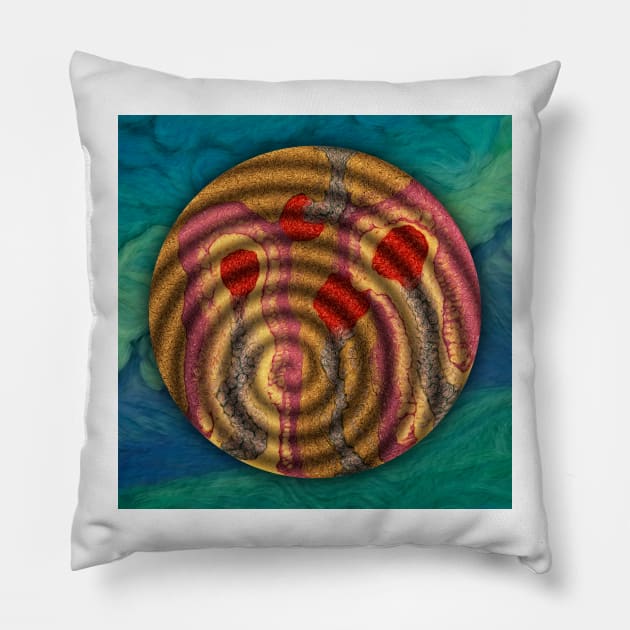 Musical Cherries Pillow by becky-titus