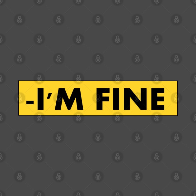 i'm fine by amenij