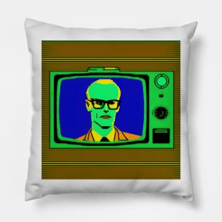 Max Headroom Incident Pillow