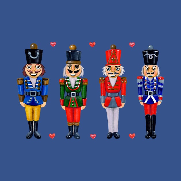 Four Funny Nutcrackers by Colette