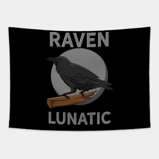 Raven Lunatic Tapestry