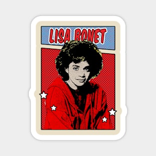 Lisa Bonet 1975s Pop Art Style Magnet