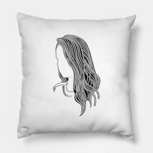 Black & white Elegant Art 17 Pillow