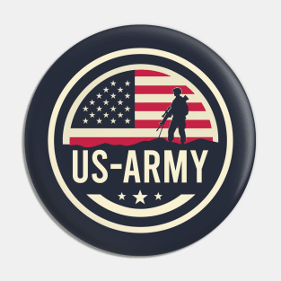 US Army T Shirt Pin