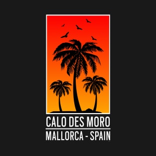 Calo Des Moro Spanien Mallorca Urlaub Reisen Shirt T-Shirt