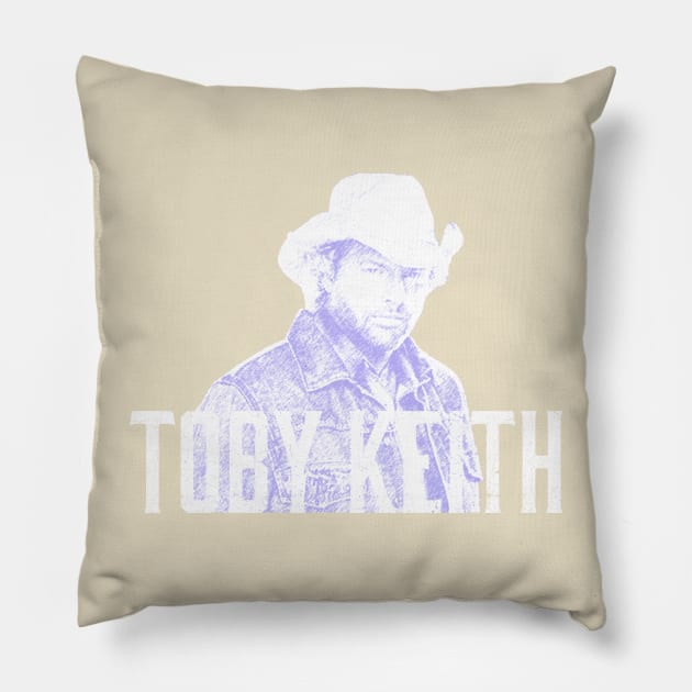 Toby Keith Pillow by Money Making Apparel