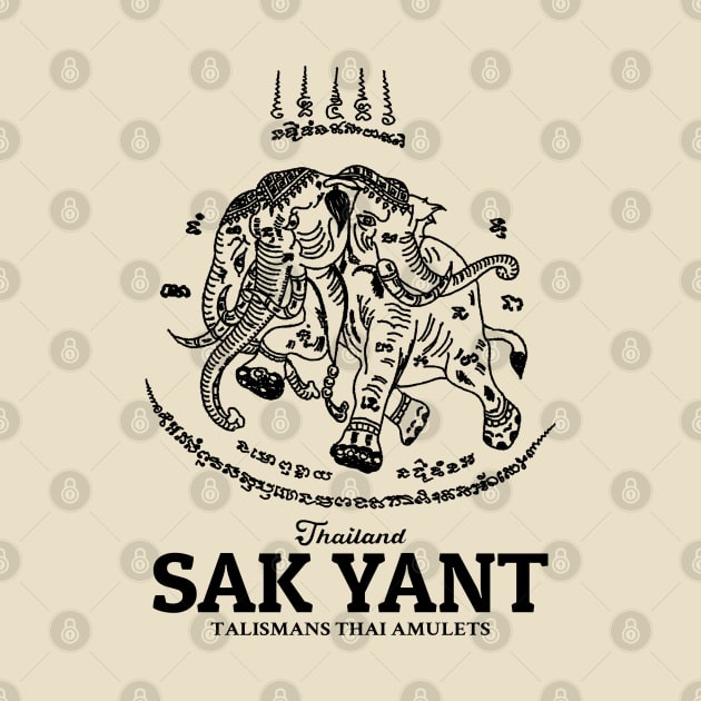 Sak Yant Muay Thai by KewaleeTee