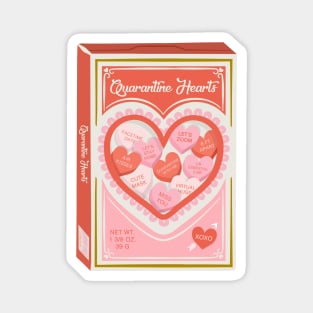 Quarantine Hearts Magnet