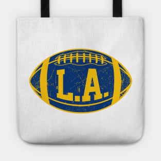 LA Retro Football - White Tote