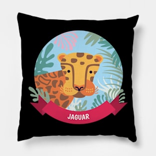 Cute Jaguar Pillow