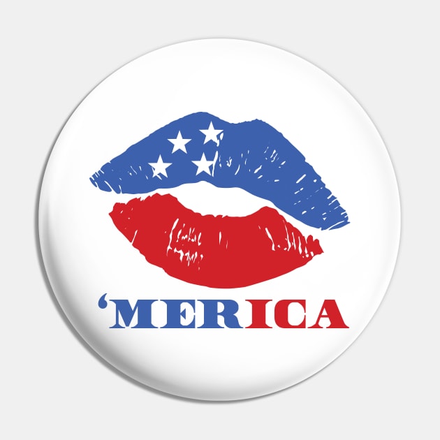 American Flag Lips, Patriotic Lips Shirt, Patriotic Shirt Men, 4th July Shirt Women,July 4th Shirt Women,Forth of July,Forth of July Shirt Pin by DonVector