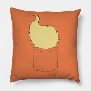 Fire fox tail (pocket) Pillow