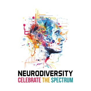 Neurodiversity Celebrate The Spectrum T-Shirt