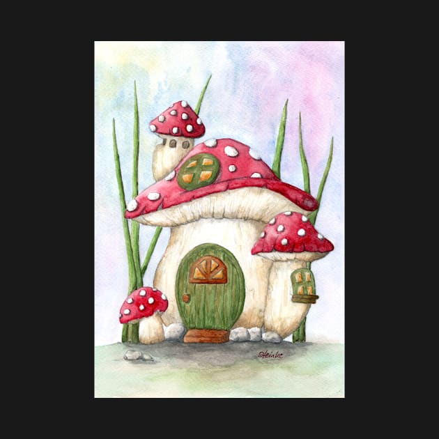 A mushroom house by Kunst und Kreatives