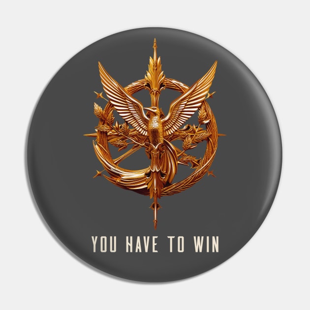 Hunger Games Mockingjay Pin by Tip Top Tee's