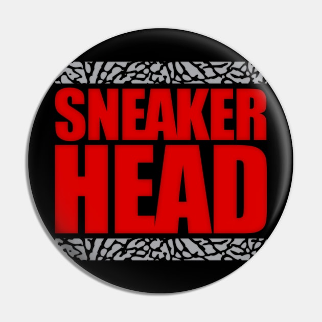 Sneakerhead Elephant Skin Stripe Pin by Tee4daily