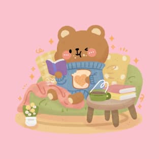 Cute Bear Cozy Day T-Shirt