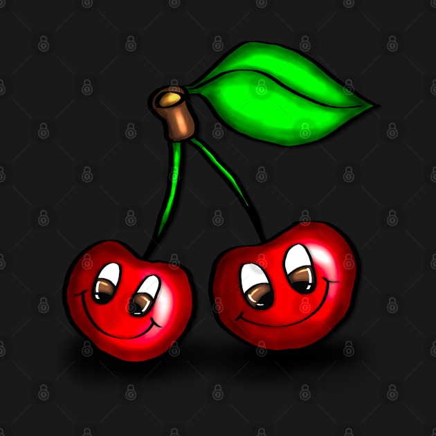 Cute smiling baby Cherries by emyzingdesignz