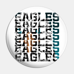 Philadelphia Eagles Mascot Pin